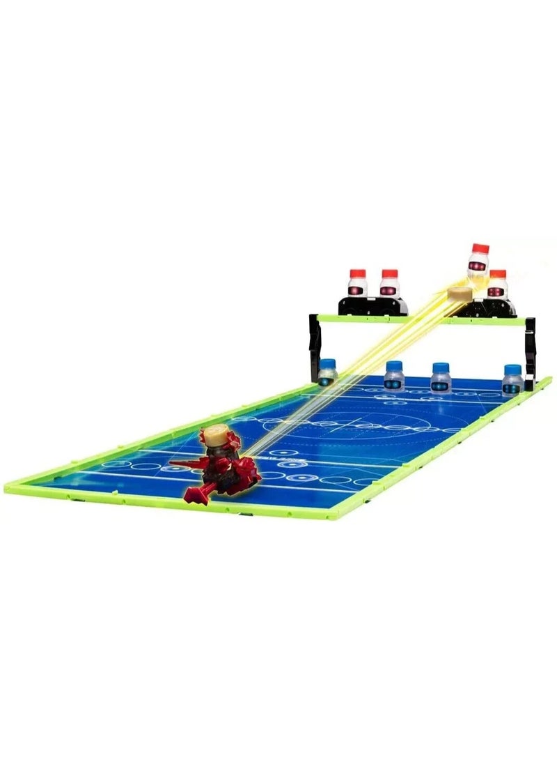 تاكارا تومي مجموعة كاب ريفولوشن بوتل مان بوت-04 للمعارك الرقمية من تاكارا تومي لعبة إطلاق الأغطية التفاعلية مع ساحة لعب وشخصية كولامارو إصدار كوري - Image 3